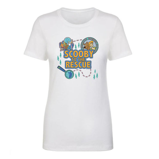 Scooby-Doo Scooby to the Rescue Women's Short Sleeve T-Shirt-2