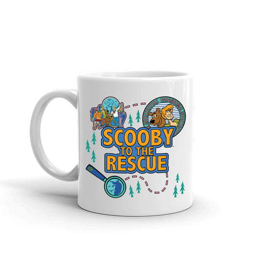 Scooby-Doo Scooby to the Rescue White Mug-0