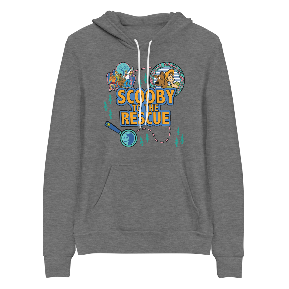 Scooby-Doo Scooby to the Rescue Adult Fleece Hooded Sweatshirt