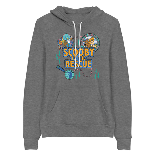 Scooby-Doo Scooby to the Rescue Adult Fleece Hooded Sweatshirt-2