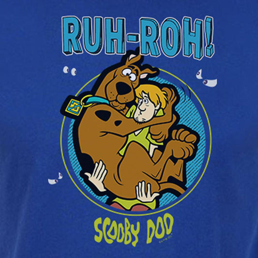 Scooby-Doo RUH-ROH Adult Short Sleeve T-Shirt-1