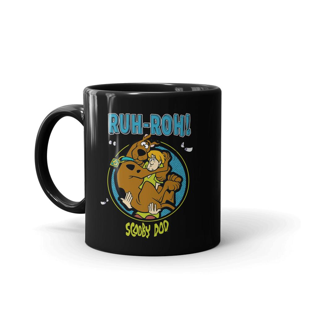 Scooby-Doo RUH-ROH Black Mug