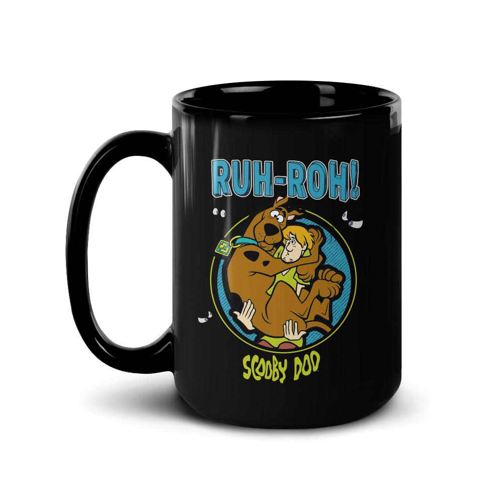 Scooby-Doo RUH-ROH Black Mug