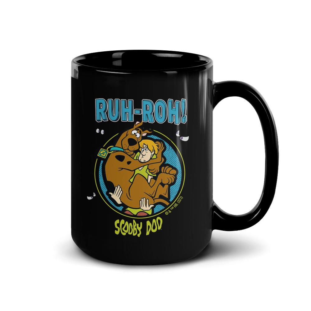 Scooby-Doo RUH-ROH Black Mug