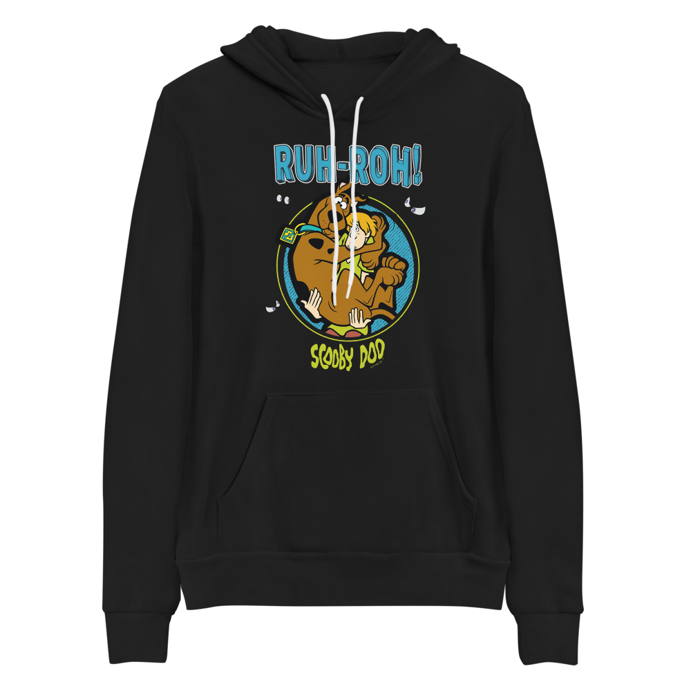 Scooby-Doo RUH-ROH Adult Fleece Hooded Sweatshirt