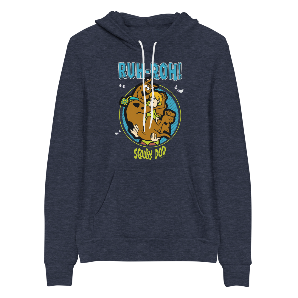 Scooby-Doo RUH-ROH Adult Fleece Hooded Sweatshirt