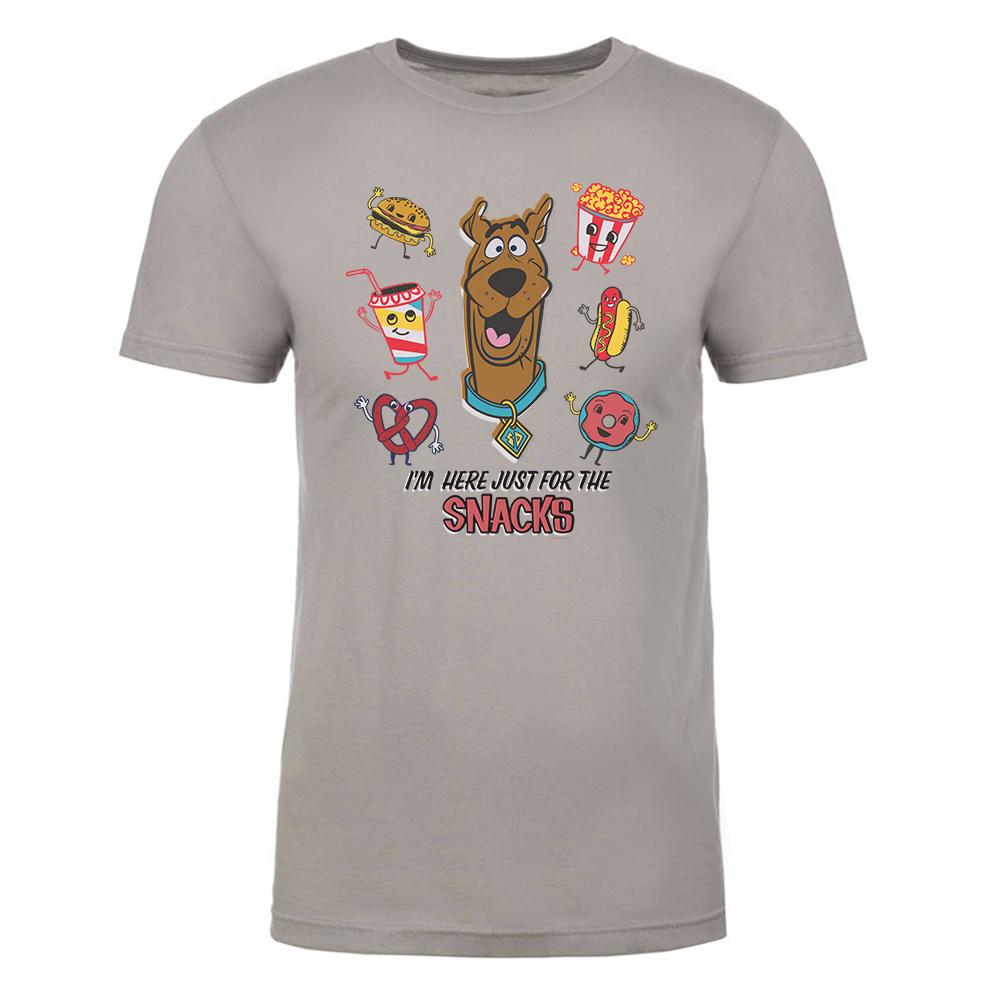 Scooby-Doo I'm Here Just For The Snacks Adult Short Sleeve T-Shirt