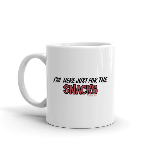 Scooby-Doo I'm Here Just For The Snacks White Mug-1