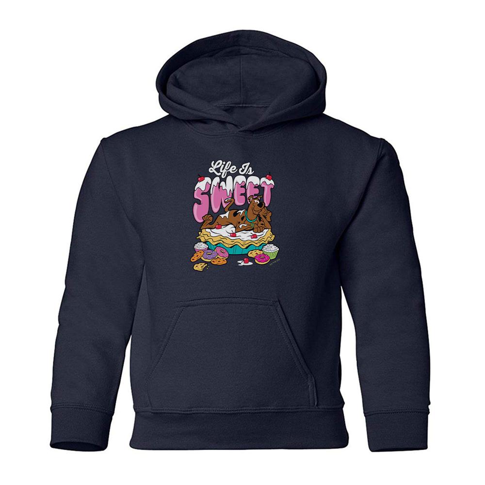 Scooby-Doo Life Is Sweet Kids Hooded Sweatshirt