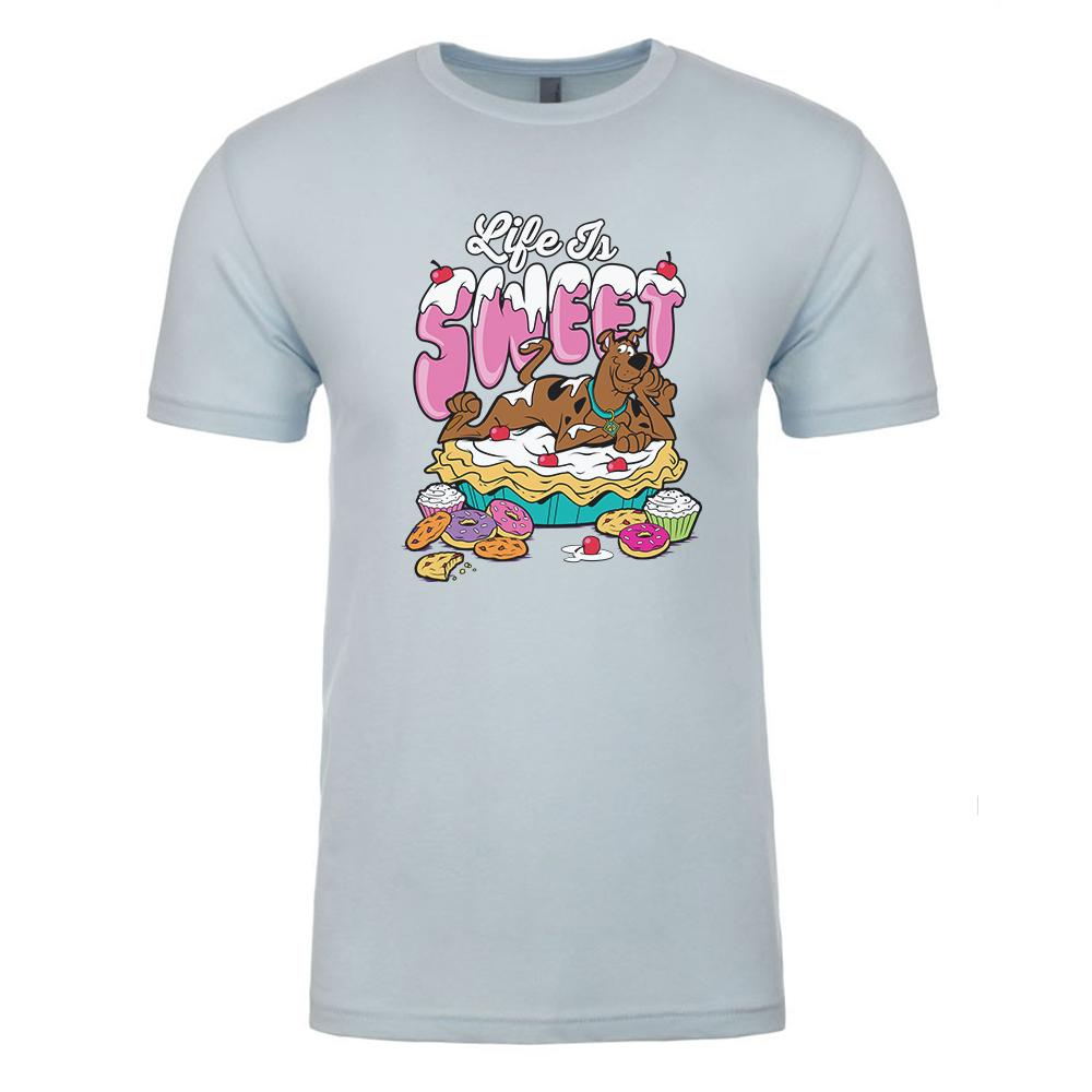 Scooby-Doo Life Is Sweet Adult Short Sleeve T-Shirt