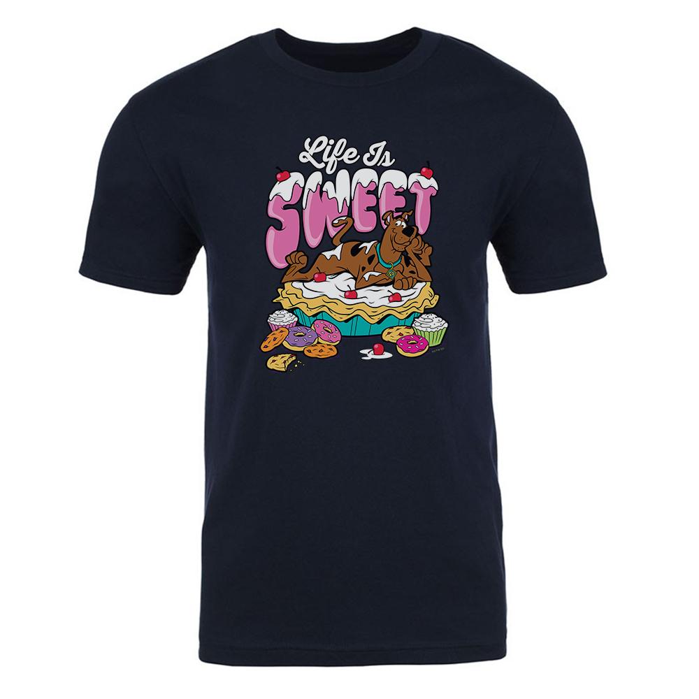 Scooby-Doo Life Is Sweet Adult Short Sleeve T-Shirt