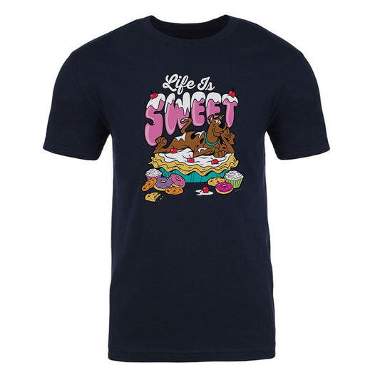 Scooby-Doo Life Is Sweet Adult Short Sleeve T-Shirt-0