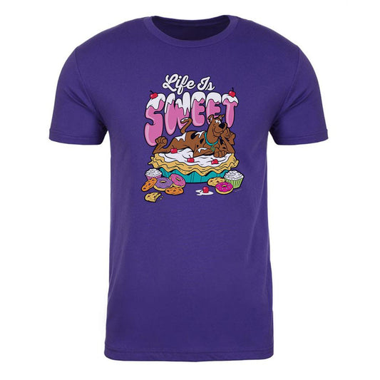 Scooby-Doo Life Is Sweet Adult Short Sleeve T-Shirt-3