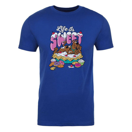 Scooby-Doo Life Is Sweet Adult Short Sleeve T-Shirt-5