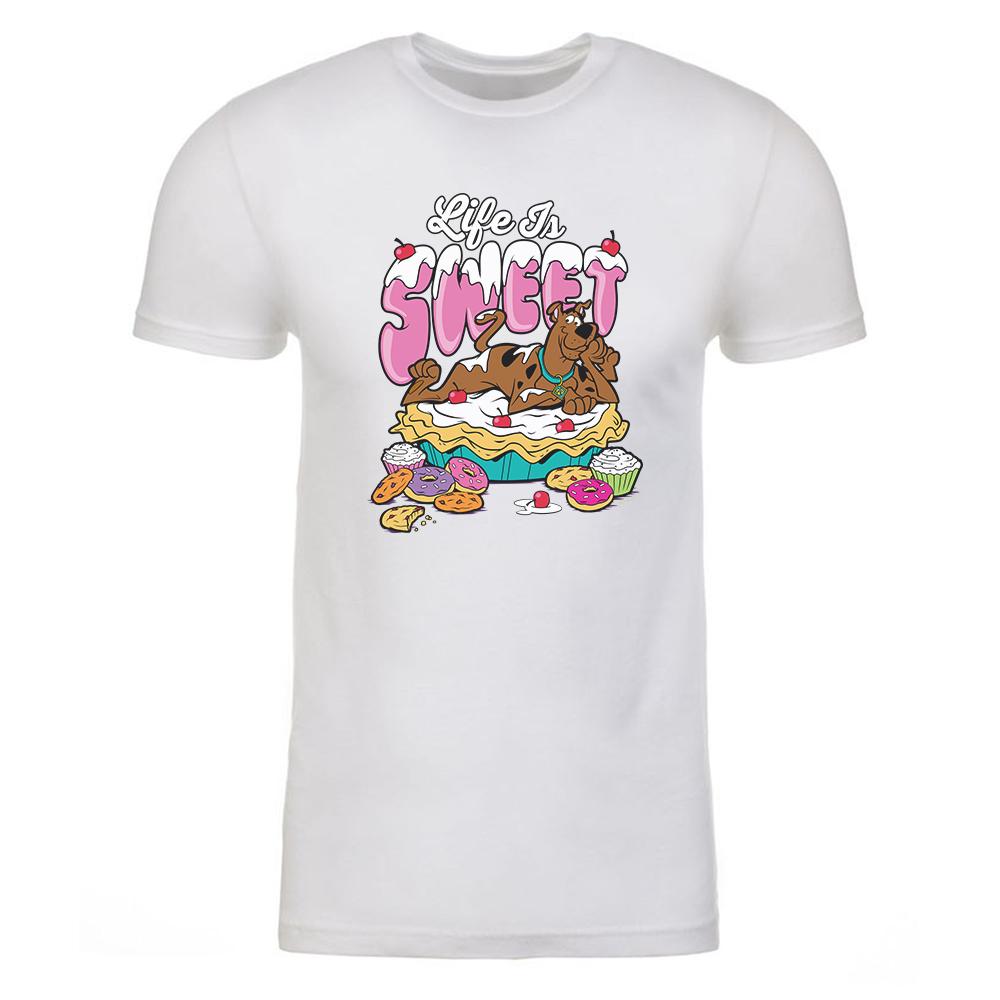 Scooby-Doo Life Is Sweet Adult Short Sleeve T-Shirt