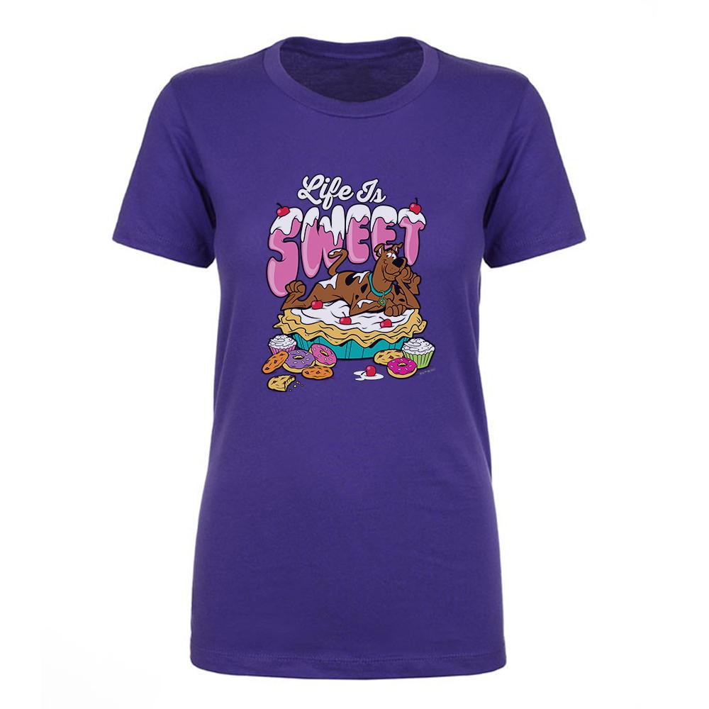 Scooby-Doo Life Is Sweet Women's Short Sleeve T-Shirt