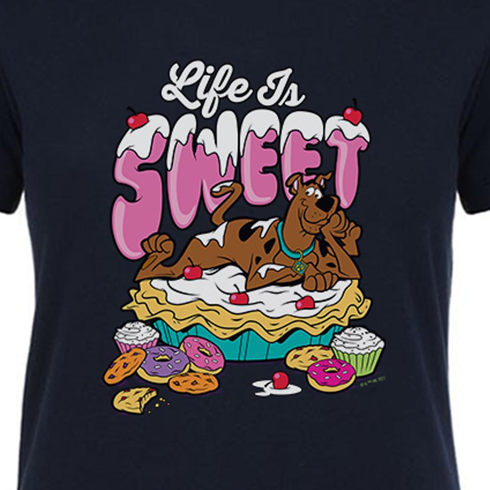 Scooby-Doo Life Is Sweet Women's Short Sleeve T-Shirt