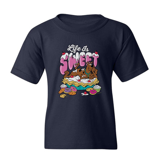 Scooby-Doo Life Is Sweet Kids Short Sleeve T-Shirt-4