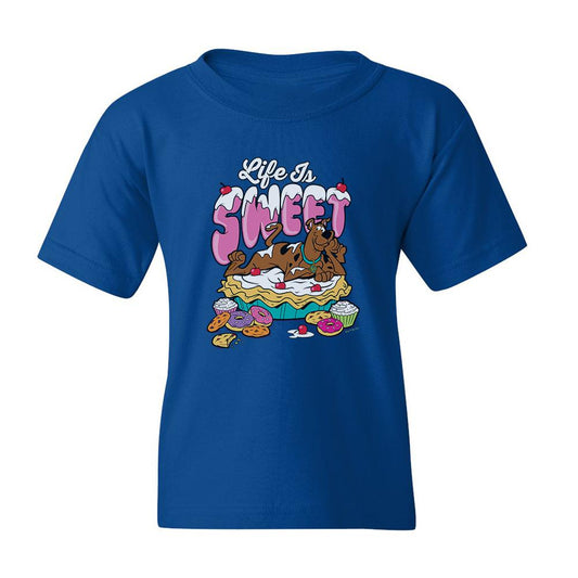 Scooby-Doo Life Is Sweet Kids Short Sleeve T-Shirt-5