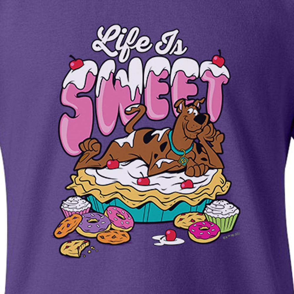 Scooby-Doo Life Is Sweet Kids Short Sleeve T-Shirt