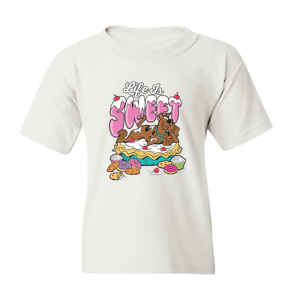 Scooby-Doo Life Is Sweet Kids Short Sleeve T-Shirt