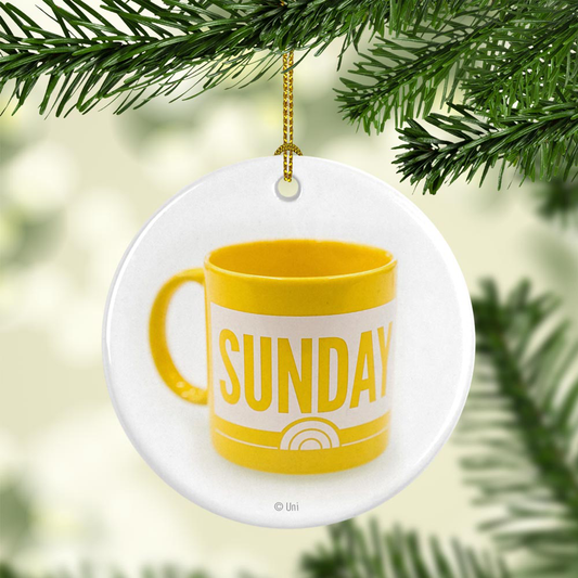 Sunday TODAY with Willie Geist Mug Double-Sided Ornament-0