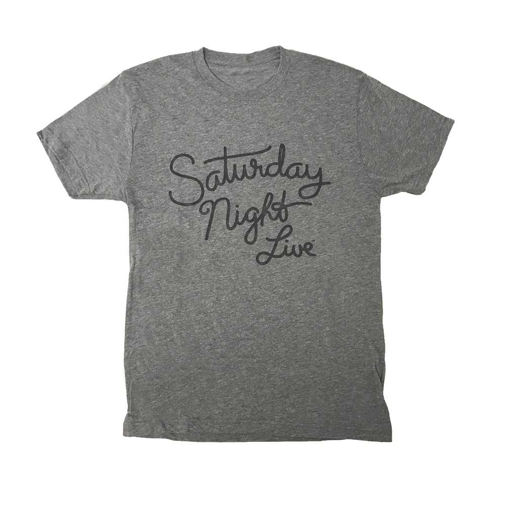 Saturday Night Live Script Logo Tee