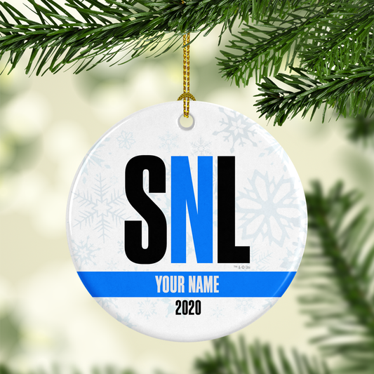 Personalized SNL Ornament-1