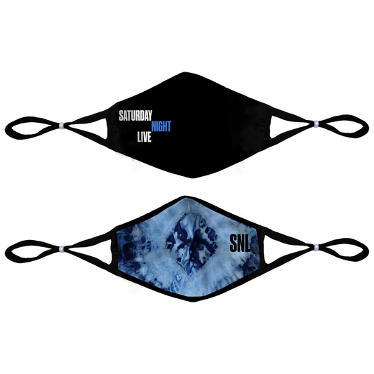 Saturday Night Live Logo/Tie Dye Face Cover 2-Pack-0