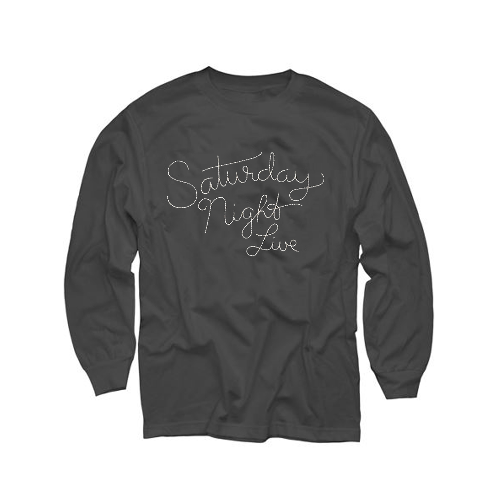 Saturday Night Live Stitched Logo Long Sleeved Tee