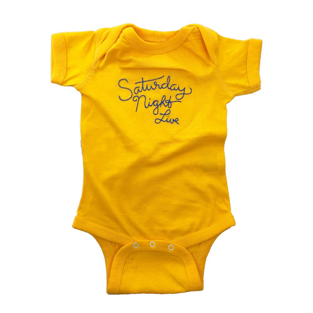 Saturday Night Live Stitched Logo Onesie