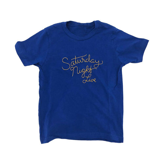 Saturday Night Live Kids Stitched Logo Tee