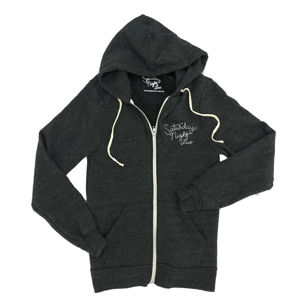 Saturday Night Live Script Logo Zip Hoodie