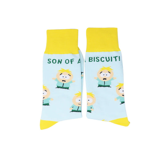 South Park Butters Son of a Biscuit Socks-5