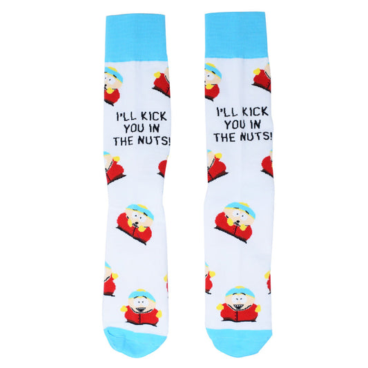 South Park Cartman Kick You in the Nuts Socks-5