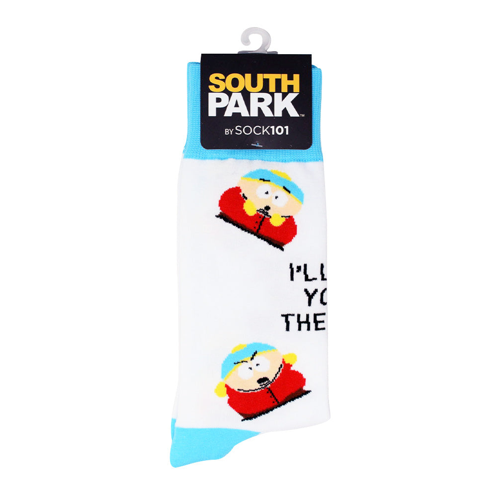 South Park Cartman Kick You in the Nuts Socks