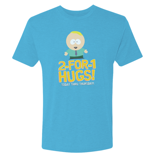 South Park 2 For 1 Hugs Tri-Blend Short Sleeve T-Shirt-0