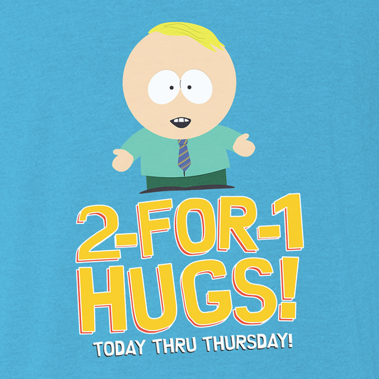 South Park 2 For 1 Hugs Tri-Blend Short Sleeve T-Shirt-1