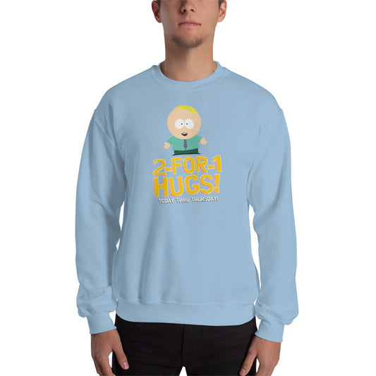 South Park 2 For 1 Hugs Crewneck Sweatshirt-1