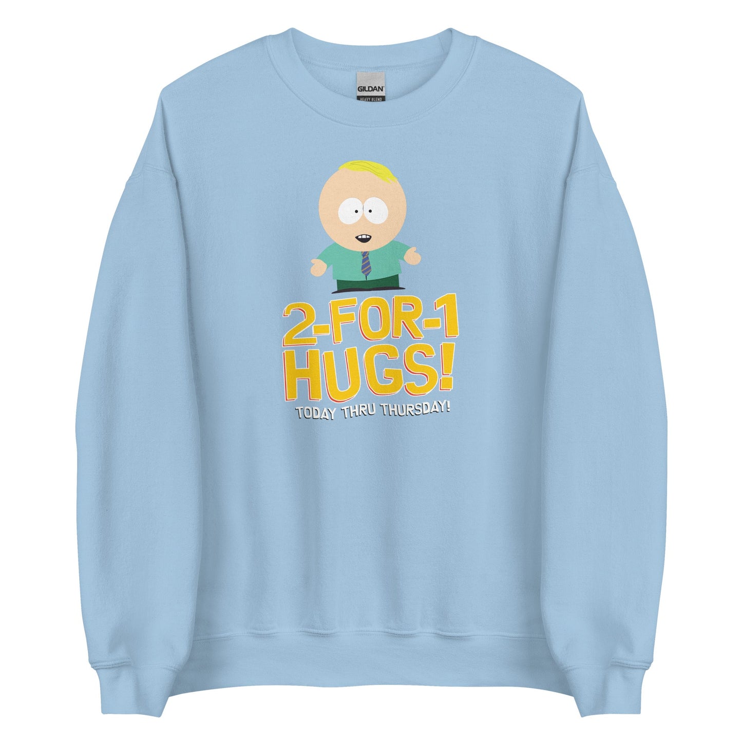 South Park 2 For 1 Hugs Crewneck Sweatshirt