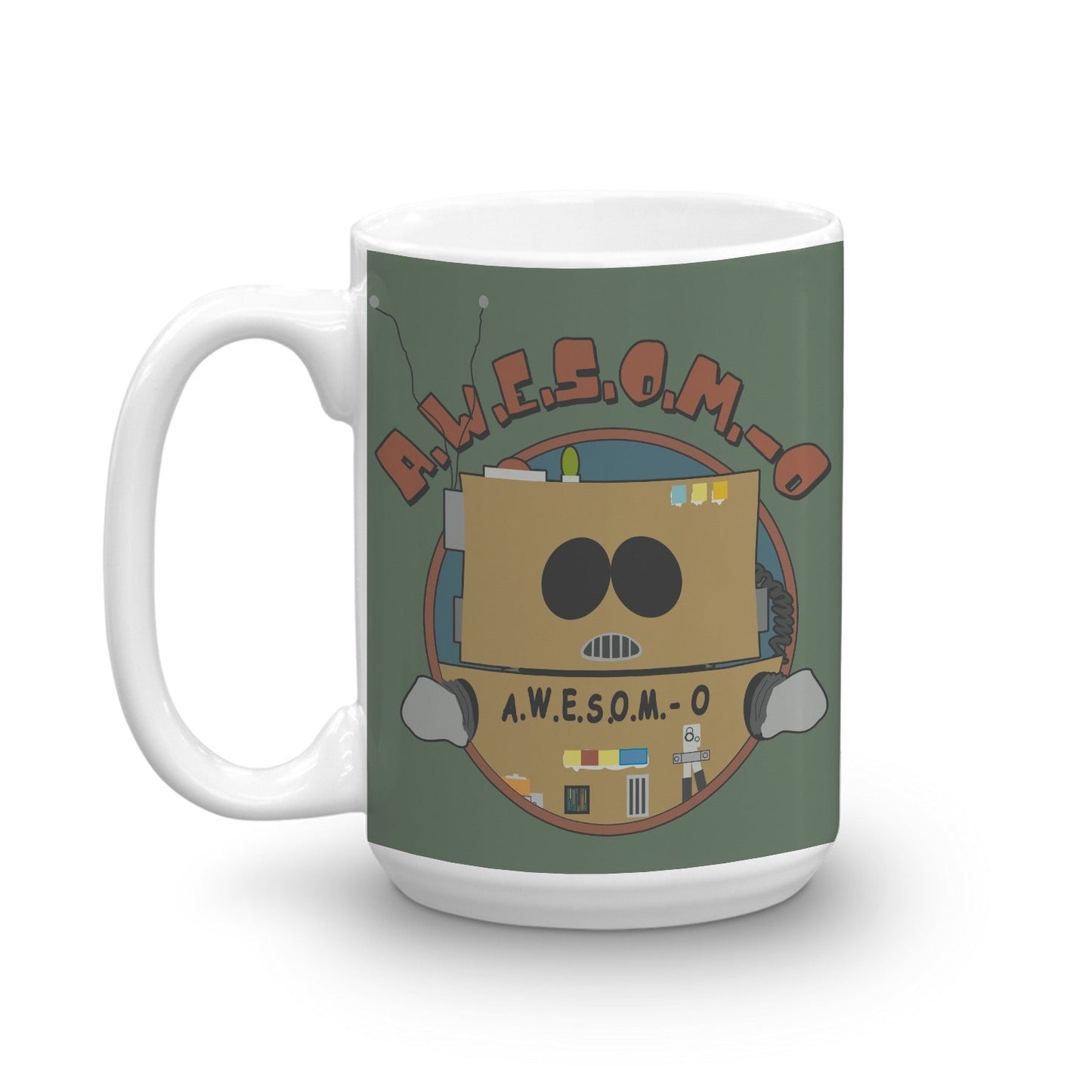 South Park Awesom-o White Mug