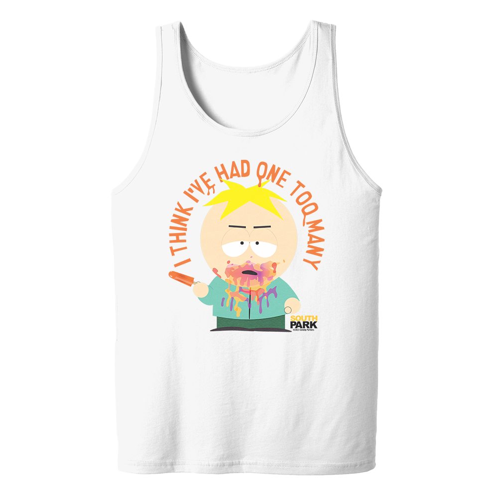 South Park Butters One Too Many Tank Top