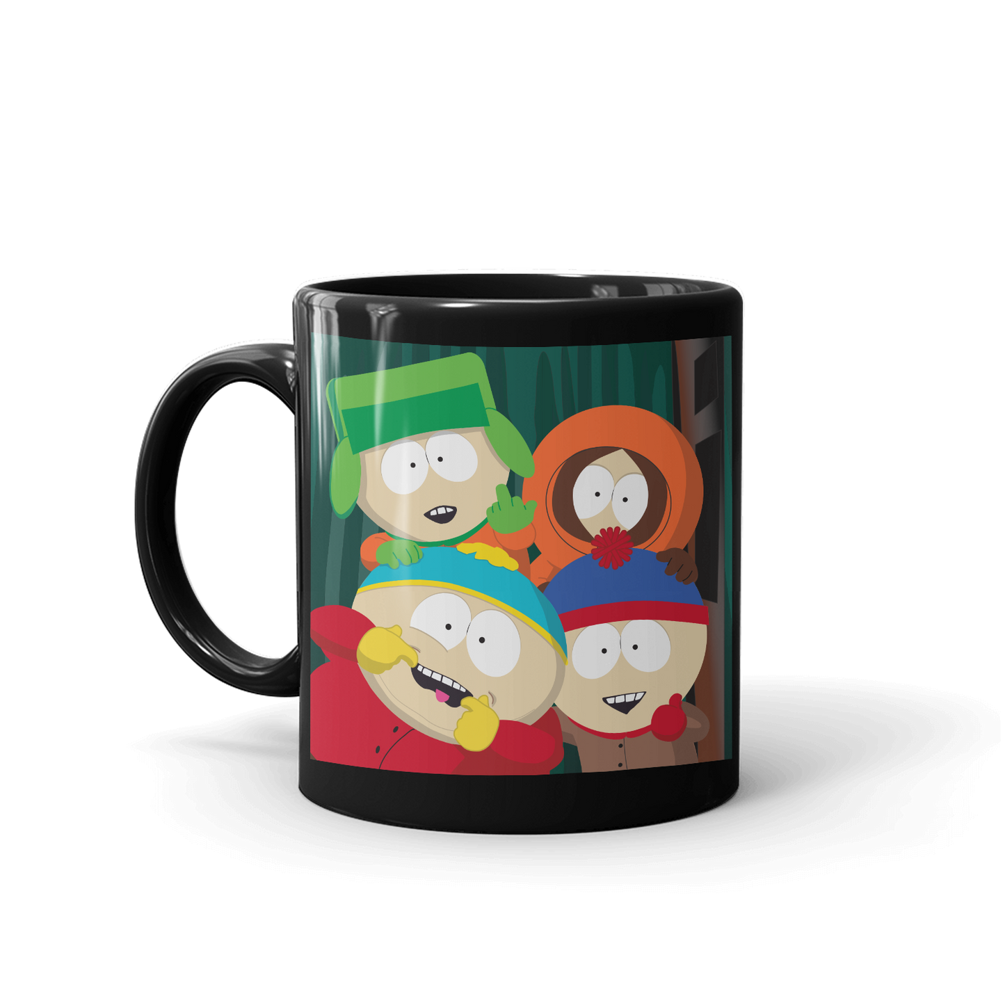 South Park Boys Picture Black Mug