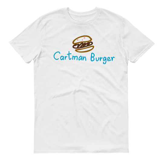 South Park Cartman Burger Adult Short Sleeve T-Shirt-0