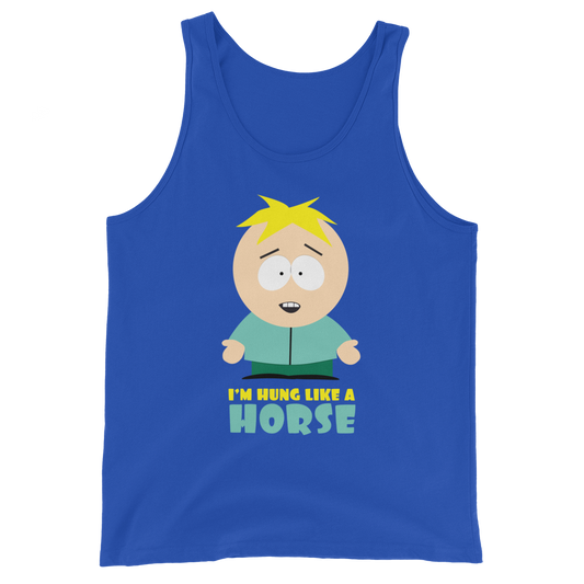 South Park Butters Hung Like a Horse Unisex Tank Top-0