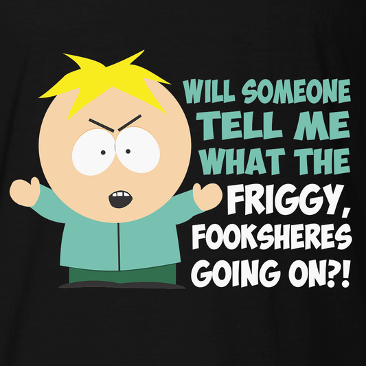 South Park Butters Friggy Fooksheres Short Sleeve T-Shirt-1