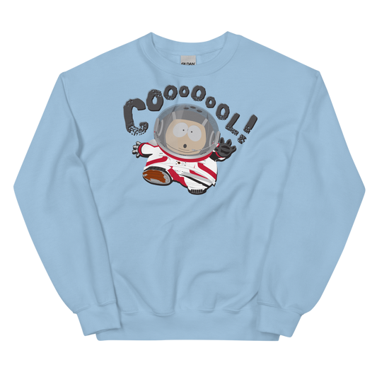South Park Cartman Astronaut Coool! Fleece Crewneck Sweatshirt