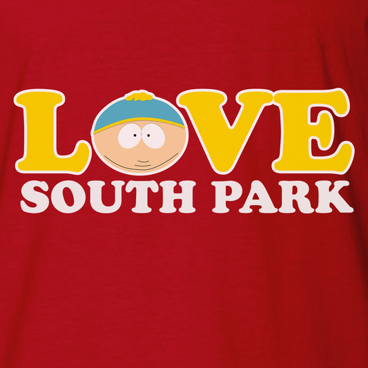 South Park Cartman Love South Park Adult Short Sleeve T-Shirt-1