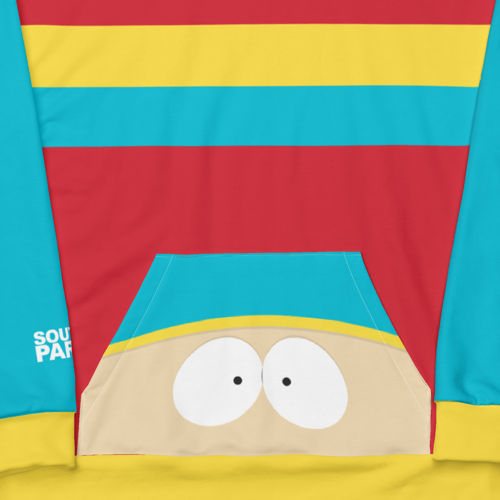 South Park Cartman Color Block Unisex Hooded Sweatshirt