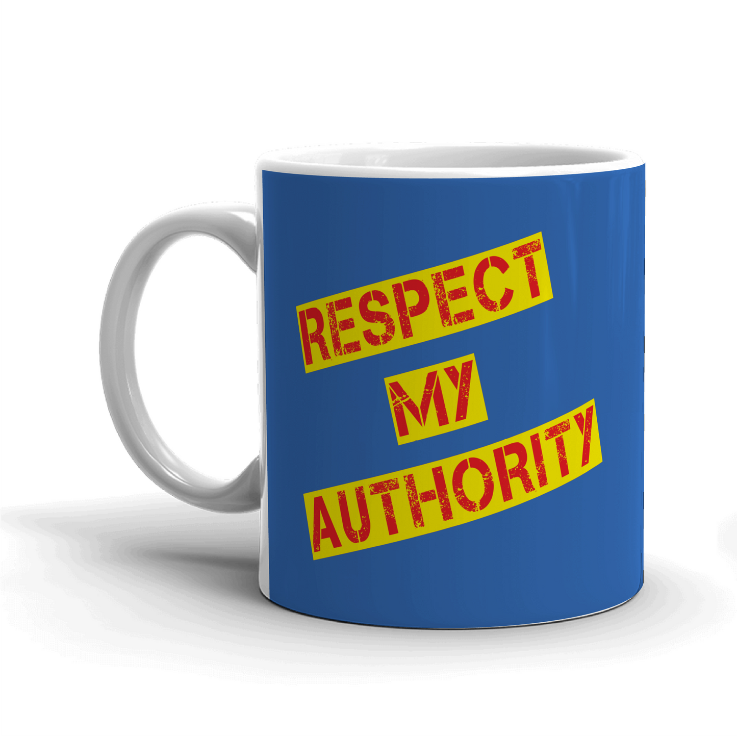 South Park Cartman Respect My Authority White Mug